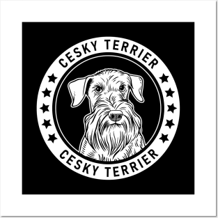 Cesky Terrier Fan Gift Posters and Art